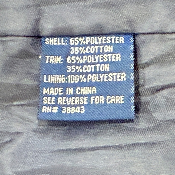 🌂 Plus Size 1X Mackintosh New England Navy Hooded Rain Jacket - Picture 5 of 6